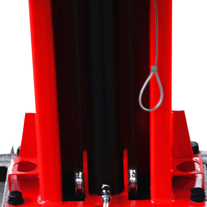 4.5 Ton 2 Post Base Plate Car Hoist dual point release Model TCH YL140B